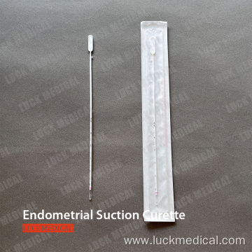 Endometrial Suction Curette For Gynecological Use